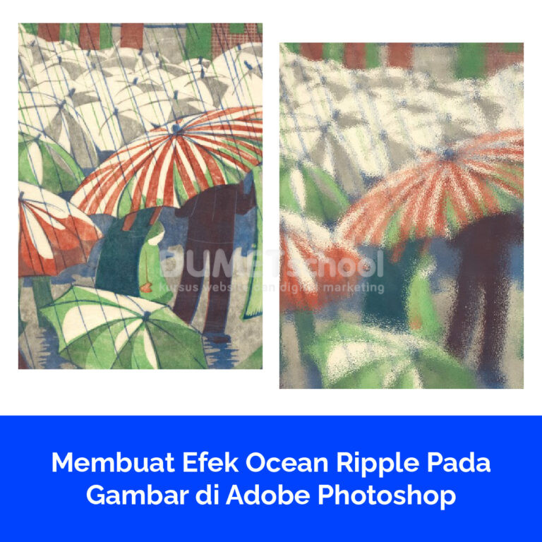 Membuat Efek Ocean Ripple Pada Gambar di Adobe Photoshop