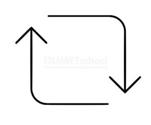 Membuat Ikon Retweet di Adobe Illustrator