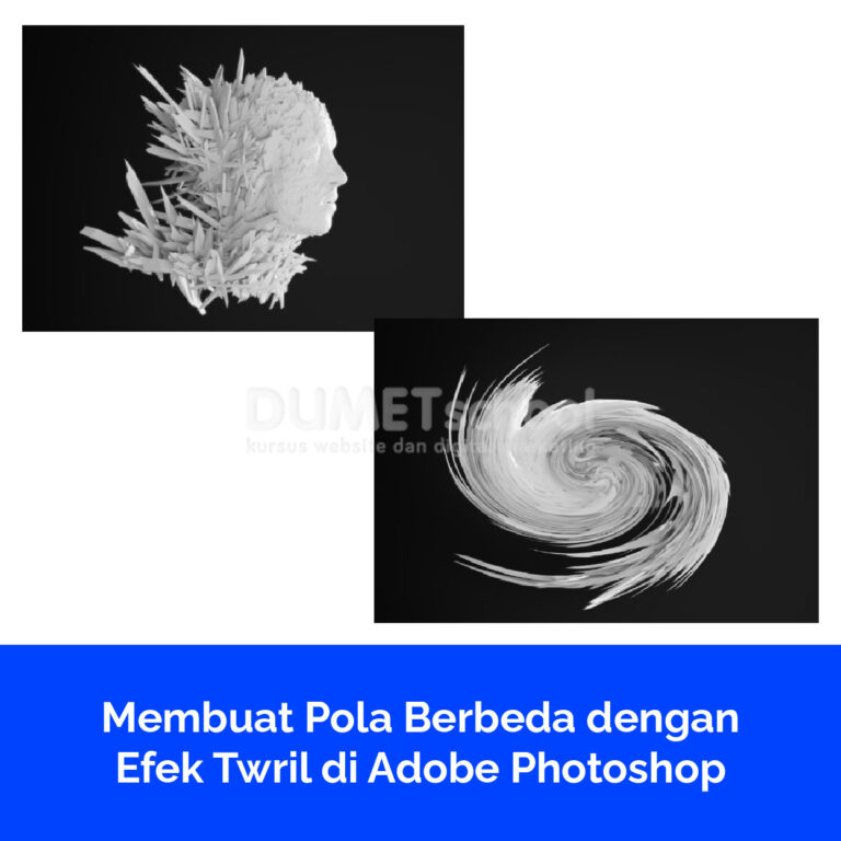 Membuat Pola Berbeda dengan Efek Twril di Adobe Photoshop