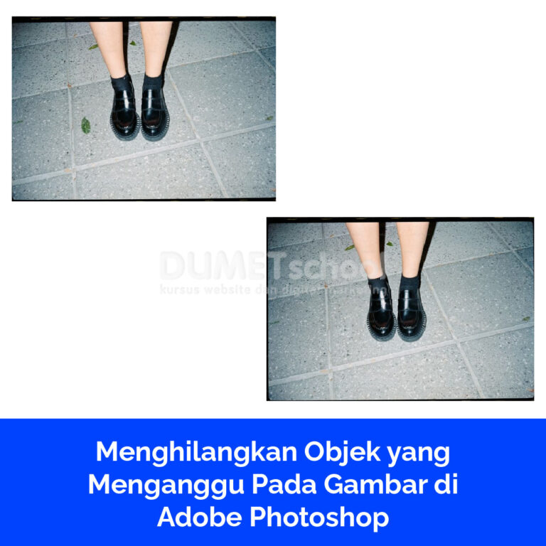 Menghilangkan Objek yang Menganggu Pada Gambar di Adobe Photoshop