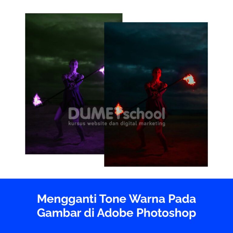 Mengganti Tone Warna Pada Gambar di Adobe Photoshop