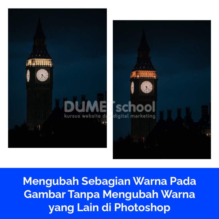 Mengubah Sebagian Warna Pada Gambar Tanpa Mengubah Warna yang Lain di Photoshop