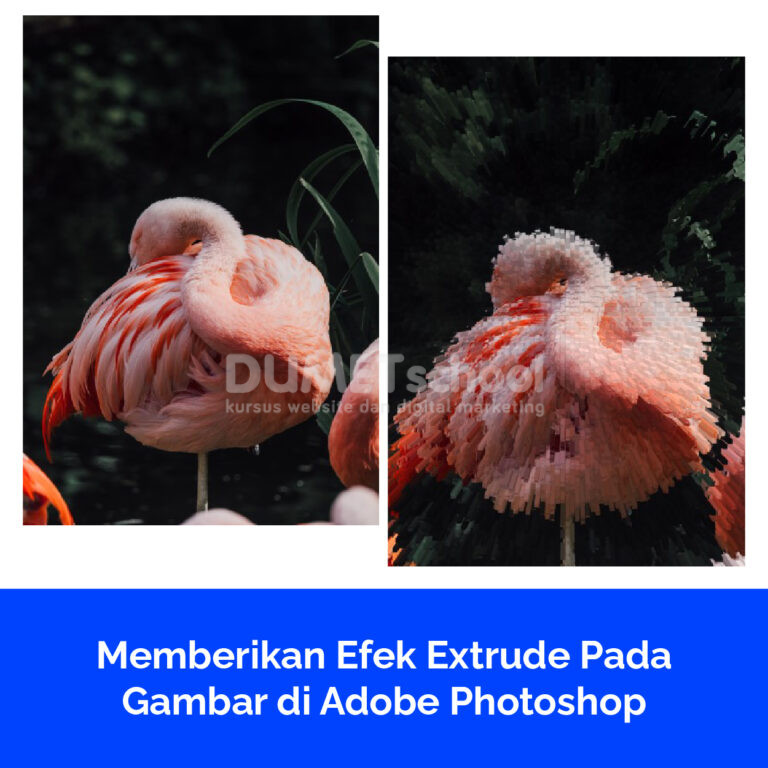 Memberikan Efek Extrude Pada Gambar di Adobe Photoshop