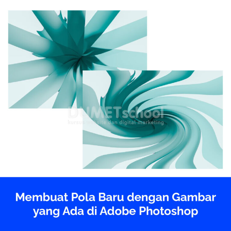 Membuat Pola Baru dengan Gambar yang Ada di Adobe Photoshop