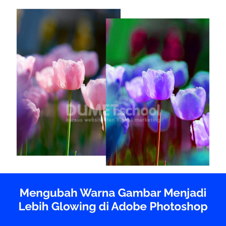 Mengubah Warna Gambar Menjadi Lebih Glowing di Adobe Photoshop