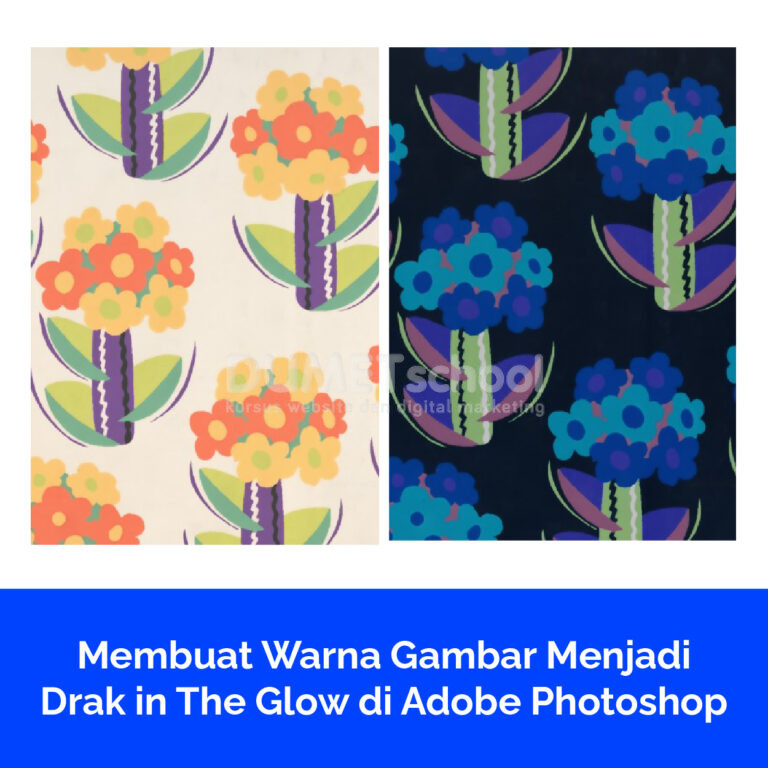 Membuat Warna Gambar Menjadi Drak in The Glow di Adobe Photoshop
