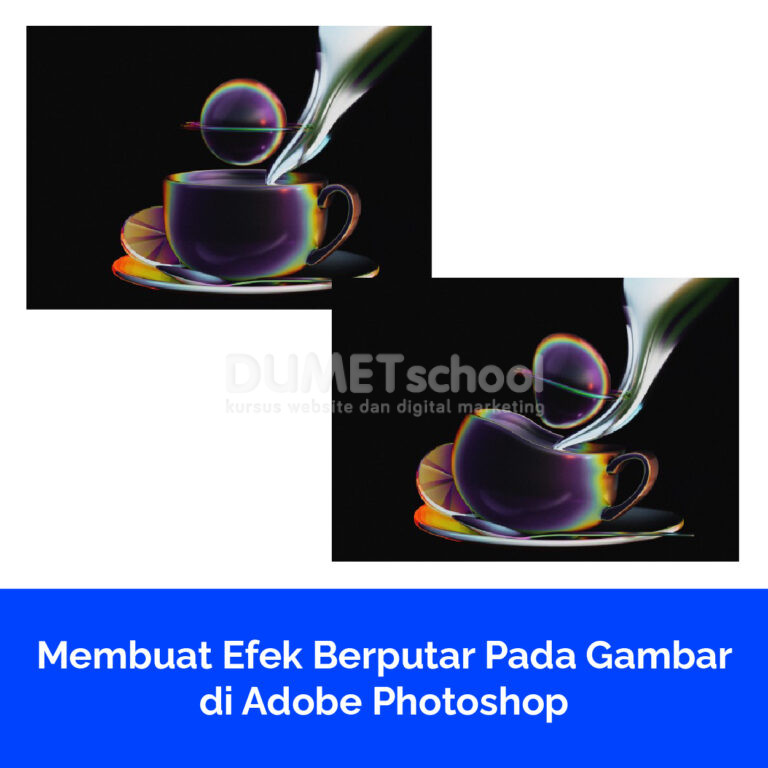 Membuat Efek Berputar Pada Gambar di Adobe Photoshop