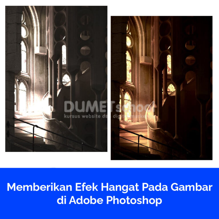 Memberikan Efek Hangat Pada Gambar di Adobe Photoshop