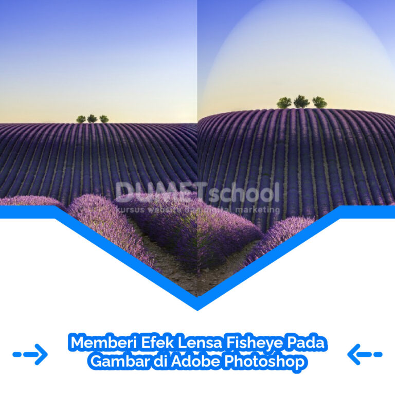 Memberi Efek Lensa Fisheye Pada Gambar di Adobe Photoshop