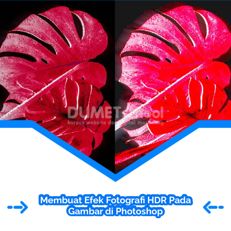 Membuat Efek Fotografi HDR Pada Gambar di Photoshop