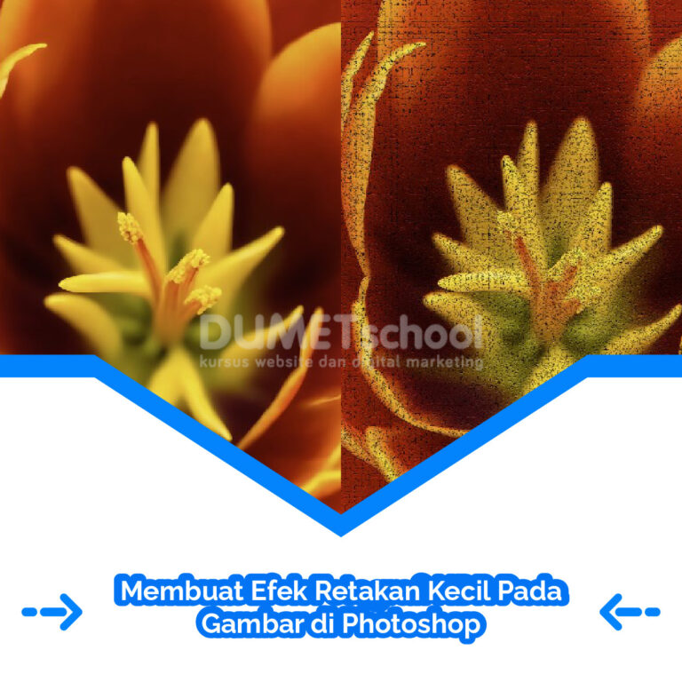 Membuat Efek Retakan Kecil Pada Gambar di Photoshop