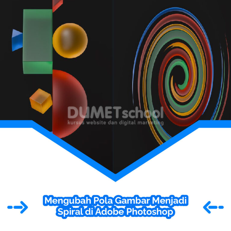 Mengubah Pola Gambar Menjadi Spiral di Adobe Photoshop