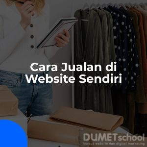 jualan di website sendiri
